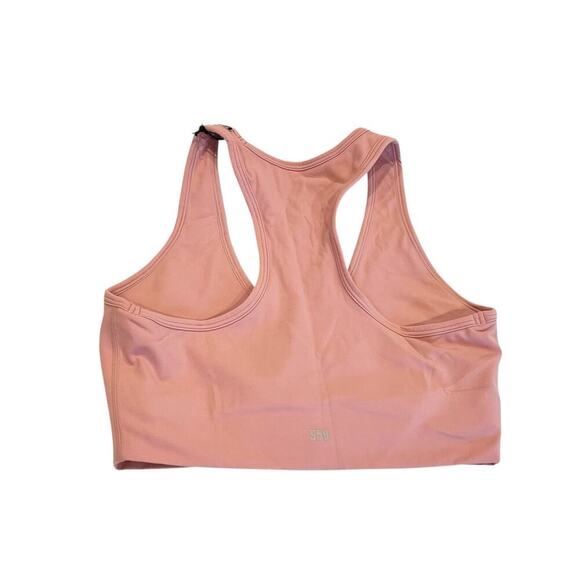 Splits59 Airweight Racerback Sports Bra with Ruching Dusty Rose Size Small NWT - Picture 8 of 12